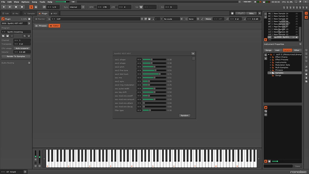 Linux External editor of VST don t show up with DSSI VST no GUI