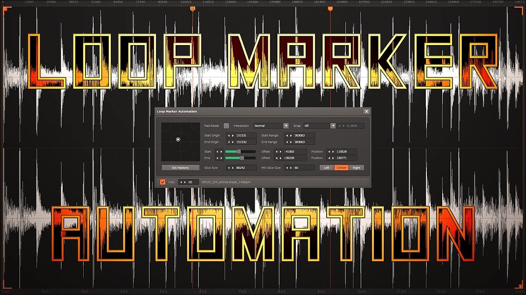 New Tool (3.3): Loop Marker Automation - v1.01 - Renoise Tools ...