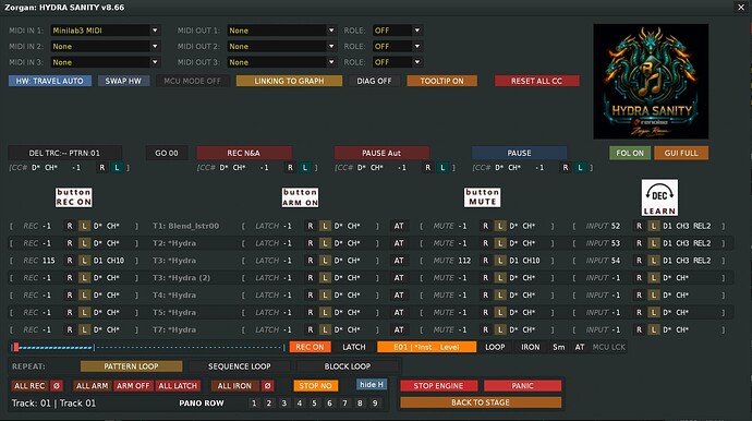 2026-06-12 19_18_18-MCU MIDI COM v0.64 - Universal MIDI Learn