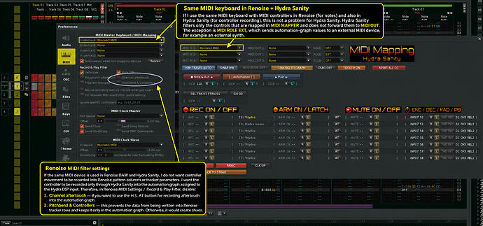 Renoise MIDI Routing Tutorial Annotated