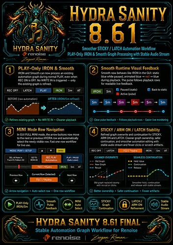 Hydra Sanity for Renoise DAW v861