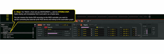 Hydra DSP Tutorial Tooltip in Renoise