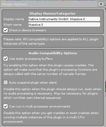 reaktor plugin not making noise