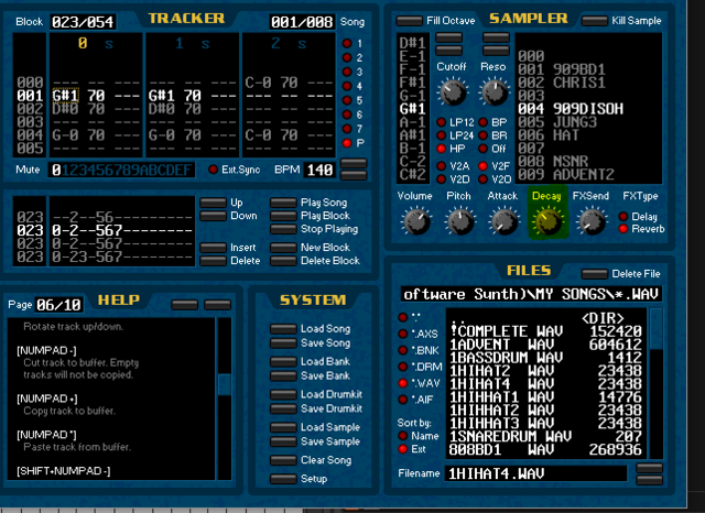 renoise sampler set polyphony limit