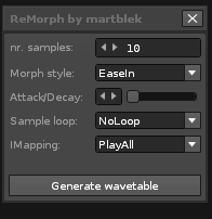 New Tool: ReMorph - Renoise Tools - Renoise Forums