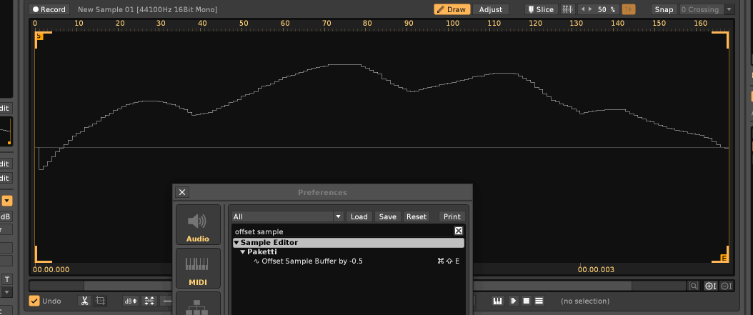 offset by -0.5