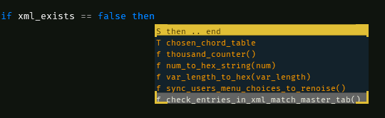 autocomplete