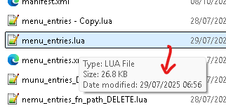 terminal disk browser date mod -