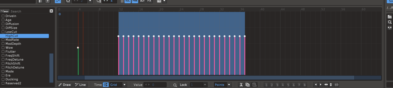 record automation selection